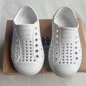 Native Shoes Toddler White Shoes
